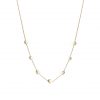 گردنبند یک رج مروارید سفید